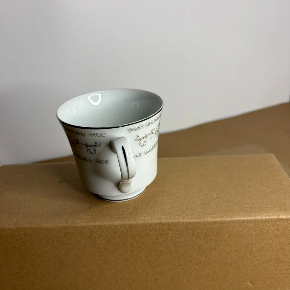 Diane Japan Fine China Teacup Floral Coffee Cup Replacement